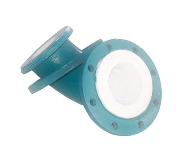 钢衬四氟45°弯头