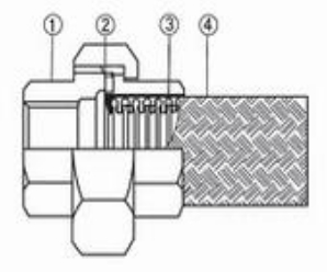 油任接头金属软管