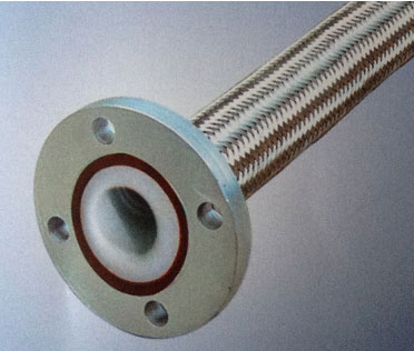 衬四氟固定法兰金属软管